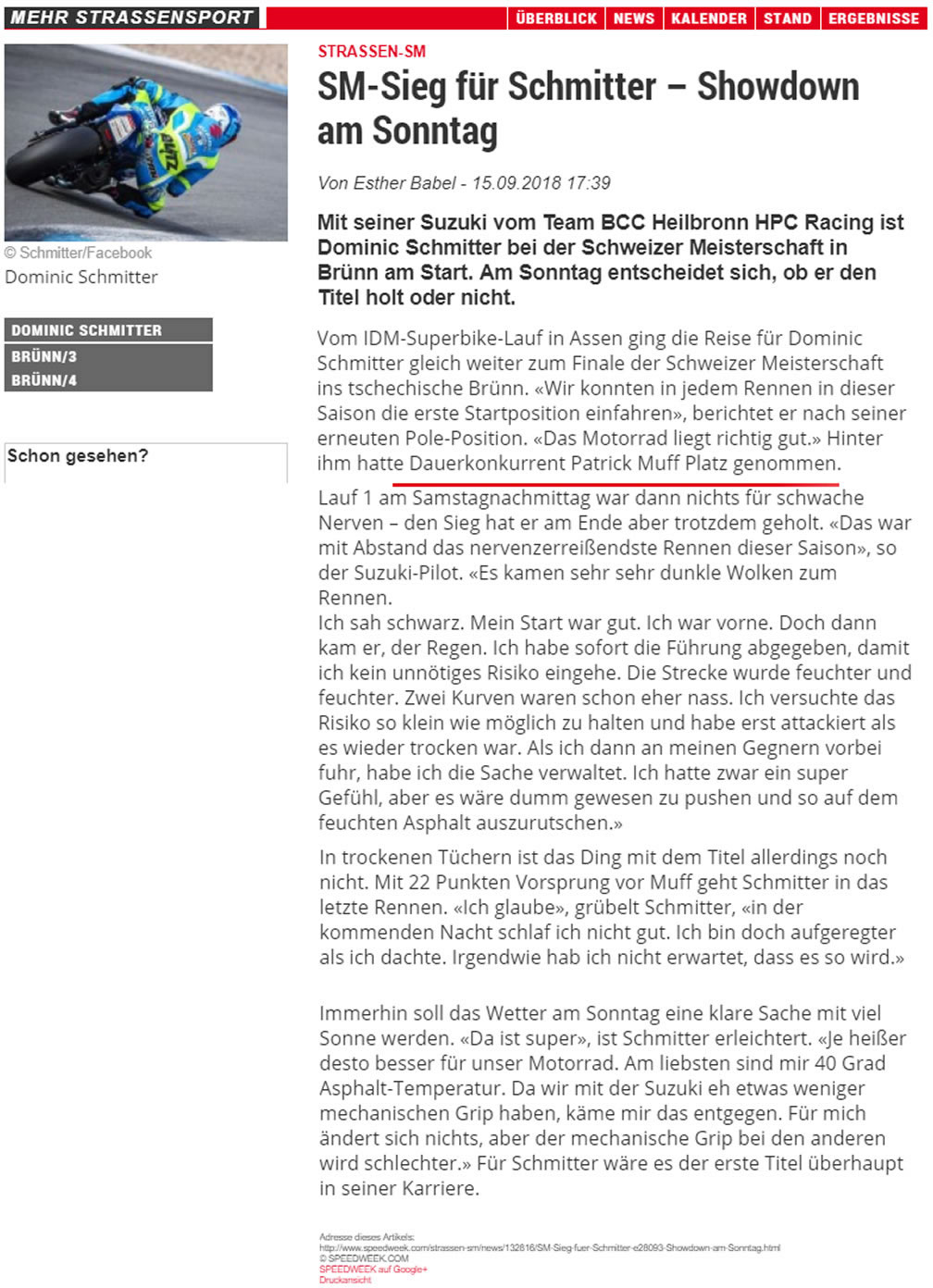 Speedweek_ _2018_ _Sieg_für_Schmitter_Showdown_am_Sonntag